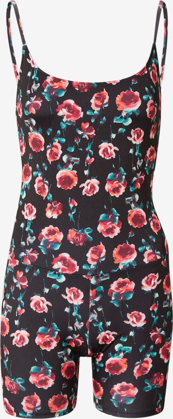 Free People FP Movement Onzie One Piece Romper Rose Black Red Size S-M New